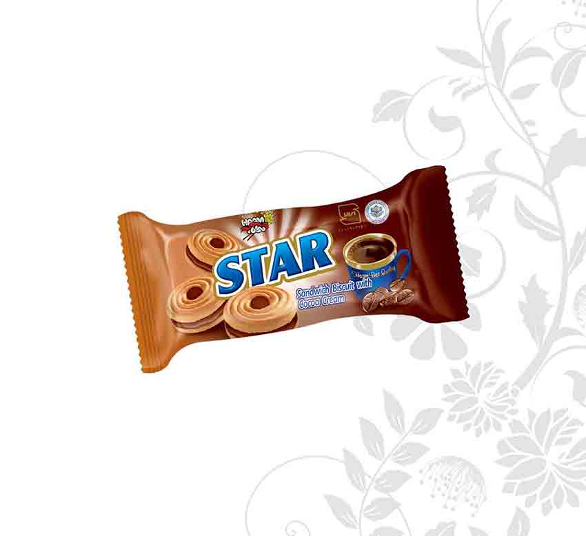Biscuit Cream Star